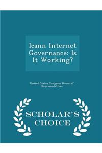 Icann Internet Governance