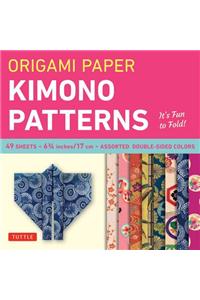Origami Paper Kimono Patterns Small
