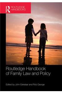 Routledge Handbook of Family Law and Policy