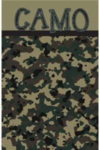 Camo: Password Book Mini (an Internet Address and Password Journal) Camo