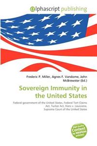 Sovereign Immunity in the United States