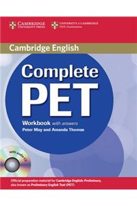 Complete Pet Workbook with Answers with Audio CD [With CD]