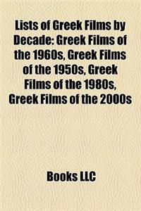 Lists of Greek Films by Decade