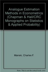 Analogue Estimation Methods in Econometrics