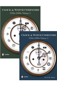 Clock & Watch Companies 1700s-2000s