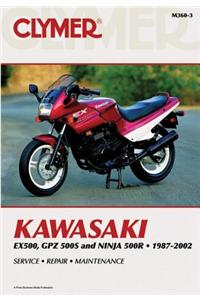 Kawasaki Ex500, Gpz500s and Nina 500r 1987-2002