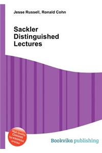 Sackler Distinguished Lectures