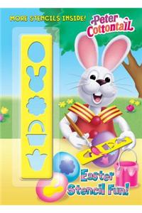 Peter Cottontail Easter Stencil Fun! [With Stencils]