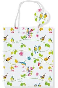 Watercolor Birds Gift Bag