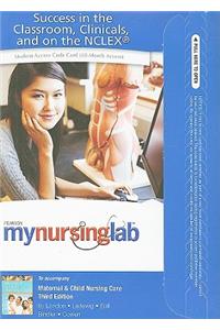 Maternal & Child Nursing Care MyNursingLab Access Code