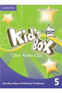 Kid's Box American English Level 5 Class Audio CDs