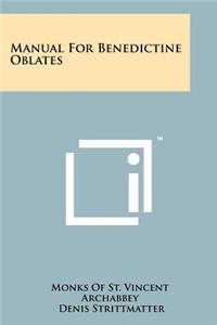 Manual for Benedictine Oblates