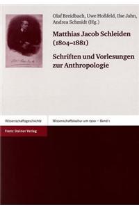 Schriften Und Vorlesungen Zur Anthropologie