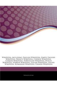 Articles on Wikipedia, Including: English Wikipedia, Simple English Wikipedia, French Wikipedia, Chinese Wikipedia, German Wikipedia, Portuguese Wikip