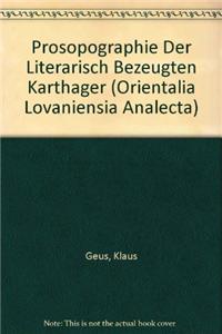 Prosopographie Der Literarisch Bezeugten Karthager