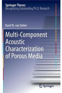 Multi-component Acoustic Characterization of Porous Media