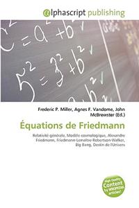 Quations de Friedmann