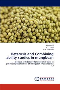 Heterosis and Combining Ability Studies in Mungbean