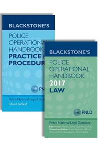Blackstone's Police Operational Handbook 2017: Law & Practice and Procedure Pack, 2017 Ed.