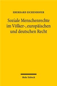 Soziale Menschenrechte Im Volker-, Europaischen Und Deutschen Recht