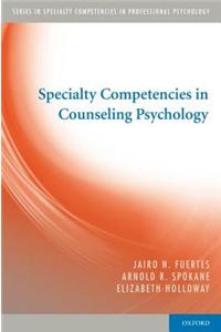 Specialty Competencies in Counseling Psychology