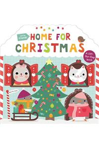 Little Friends: Home for Christmas: A Lift-The-Flap Book