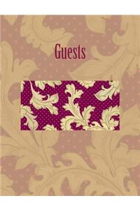 Guests: Wedding Guest Book