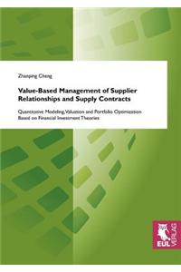 Value-Based Management of Supplier
