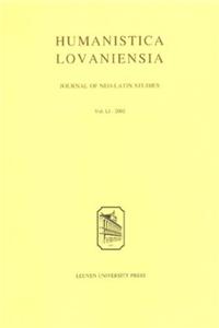Humanistica Lovaniensia: Journal of Neo-Latin Studies