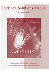 Student's Solutions Manual to Accompany Calculus