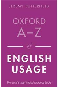 Oxford A-Z of English Usage