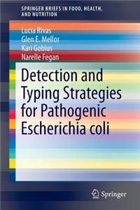 Detection and Typing Strategies for Pathogenic Escherichia Coli
