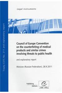 Council of Europe Convention on the Counterfeiting of Medical Products and Similar Crimes Involving Threats to Public Health