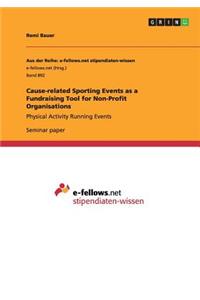 Cause-Related Sporting Events as a Fundraising Tool for Non-Profit Organisations
