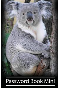 Password Book Mini: Password Book Mini / Diary / Notebook Koala Bear
