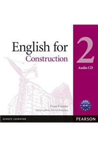 English for Construction Level 2 Audio CD