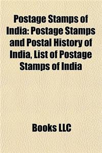Postage Stamps of India: Postage Stamps and Postal History of India, List of Postage Stamps of India