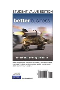 Better Business, Student Value Edition