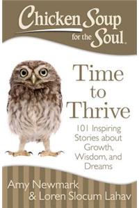 Chicken Soup for the Soul: Time to Thrive: 101 Inspiring Stories about Growth, Wisdom, and Dreams