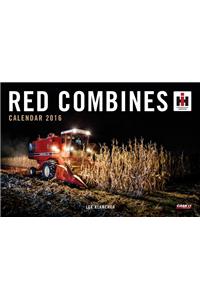 Red Combines Calendar 2016