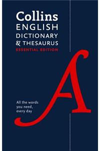 Collins English Dictionary and Thesaurus: Essential Edition
