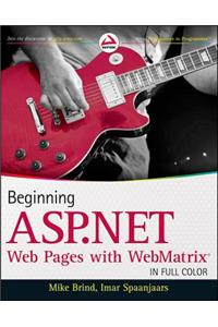 Beginning ASP.NET Web Pages with WebMatrix