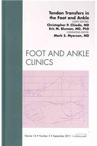 Tendon Transfers in the Foot and Ankle