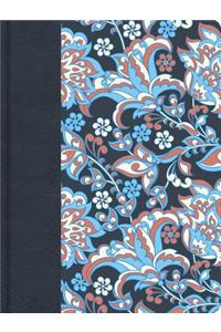 Rvr 1960 Biblia de Apuntes, Edición Ilustrada, Tela En Rosado Y Azul