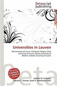 Universities in Leuven