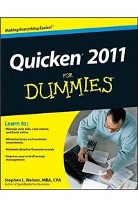 Quicken 2011 For Dummies