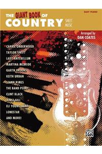 The Giant Book of Country Sheet Music: Easy Piano