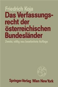 Das Verfassungsrecht Der Osterreichischen Bundeslander