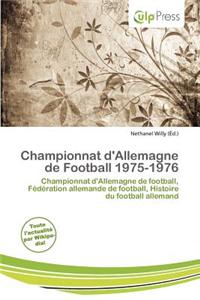 Championnat D'Allemagne de Football 1975-1976