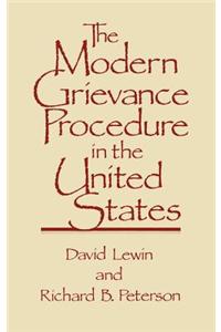 The Modern Grievance Procedure in the United States